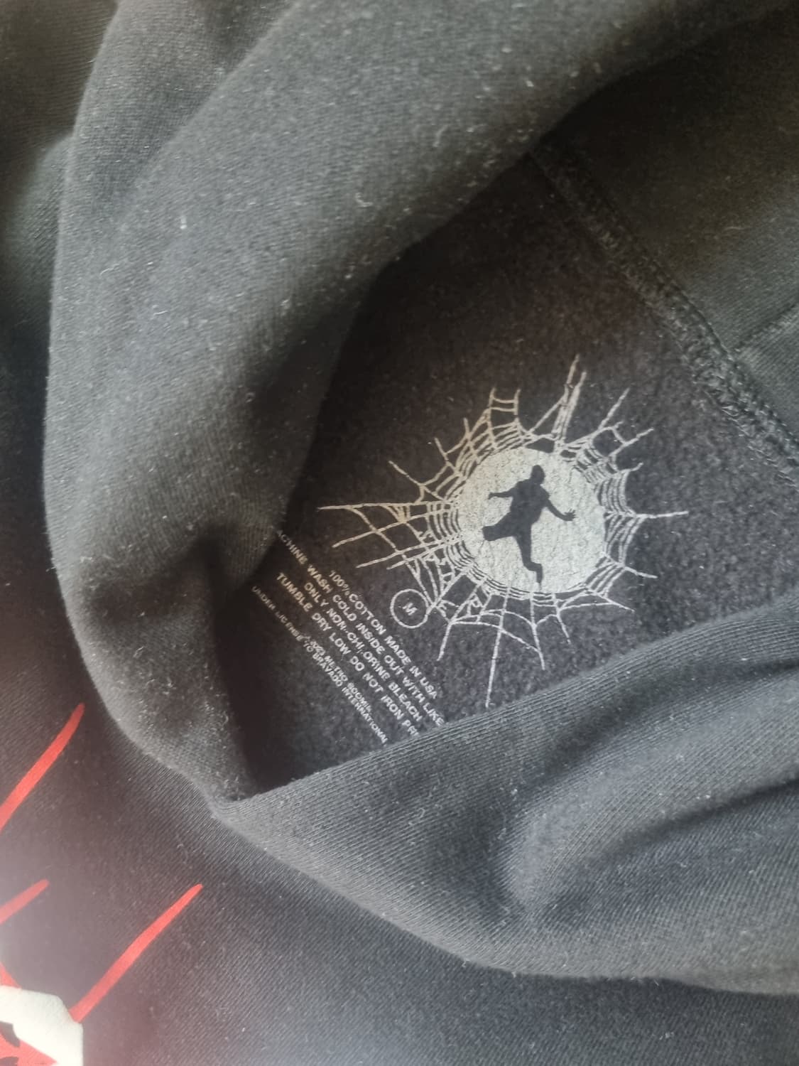 Sp5der x metro boomin hoodie black 상품이미지2