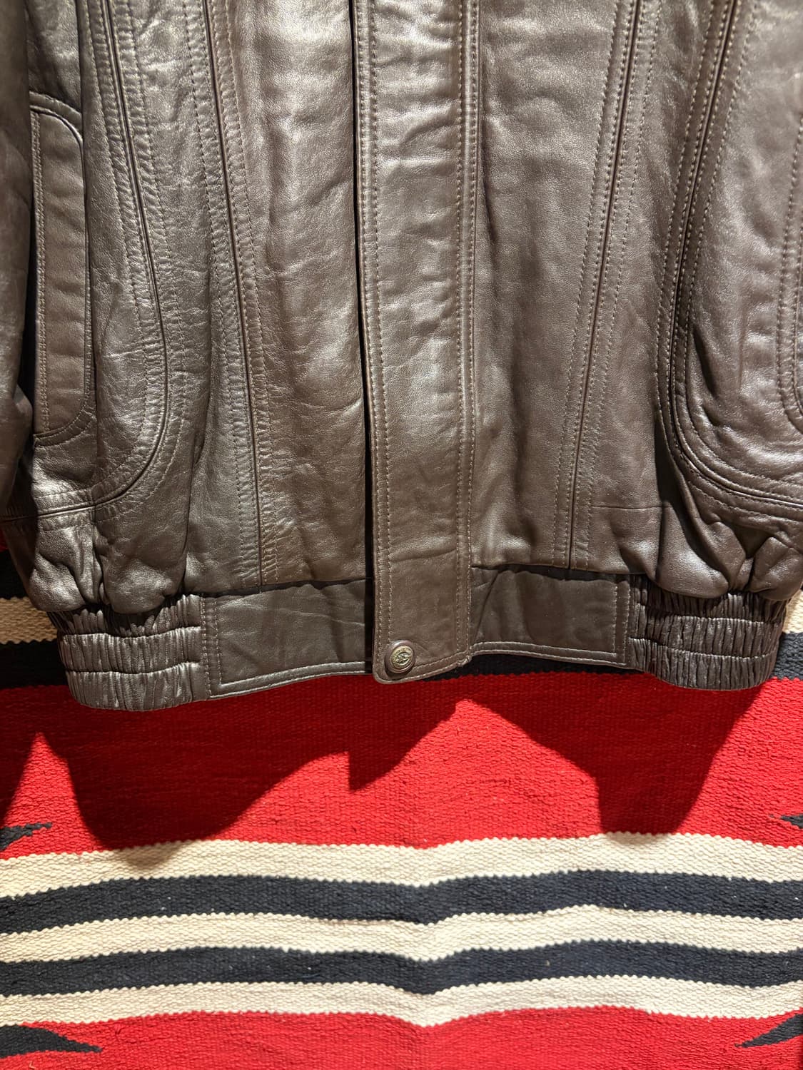 Vintage flight leather jacket 상품이미지5