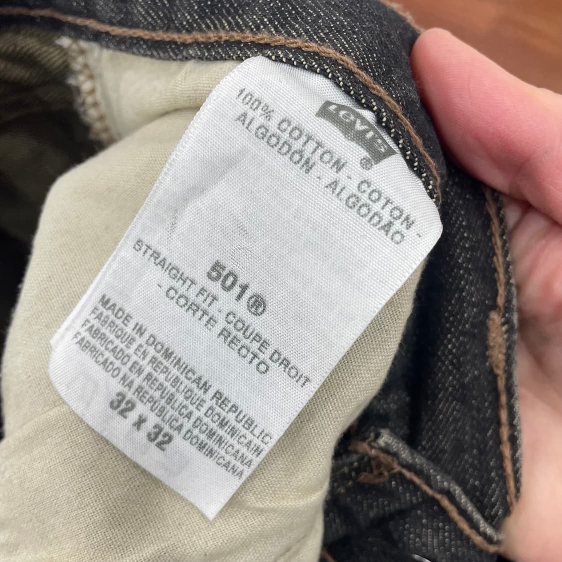 리바이스 501 데님 팬츠 상품이미지6