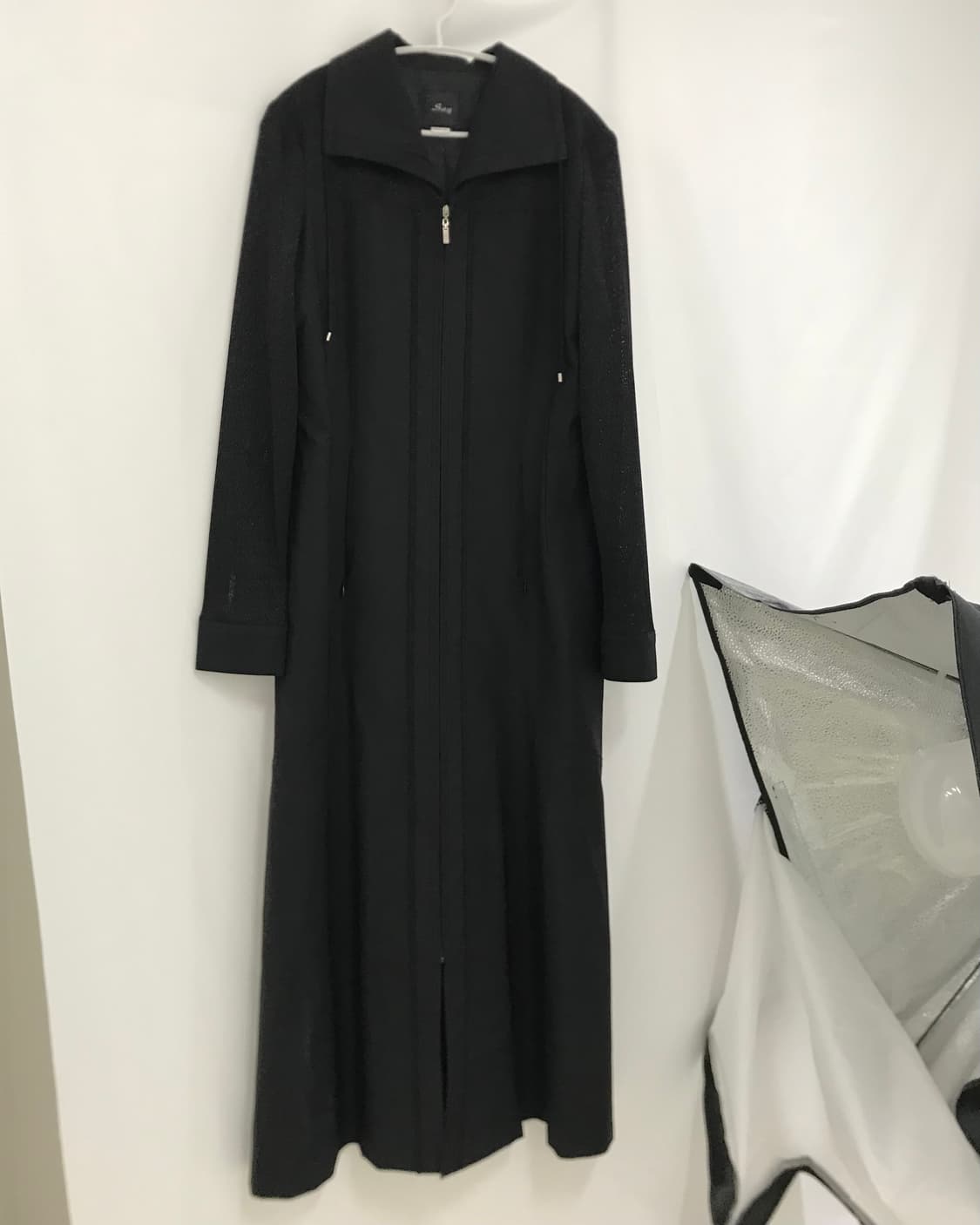 Long drooping line zipper onepiece  상품이미지7
