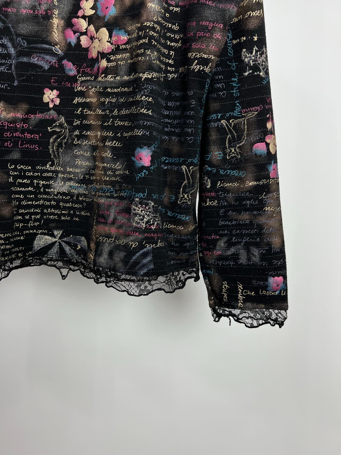 빈티지 패턴 롱 슬리브 상품이미지4