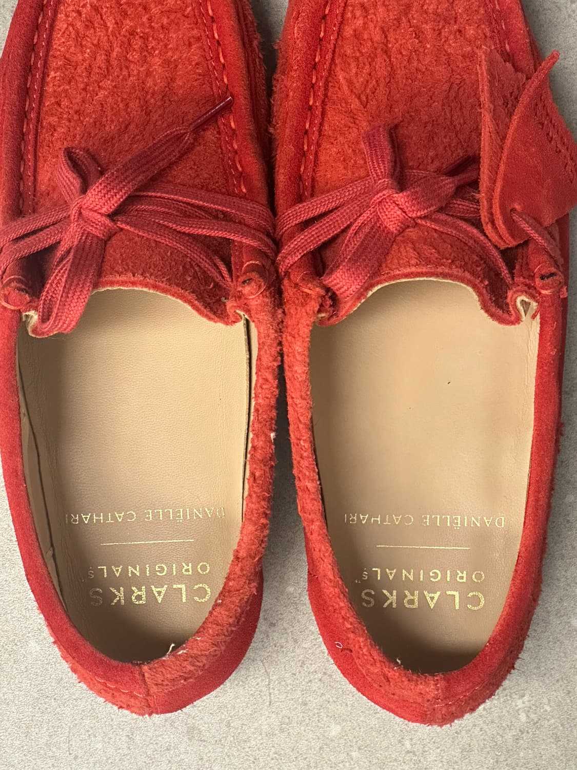 클락스X다니엘카타리 레드 uk4.5(235) 상품이미지3