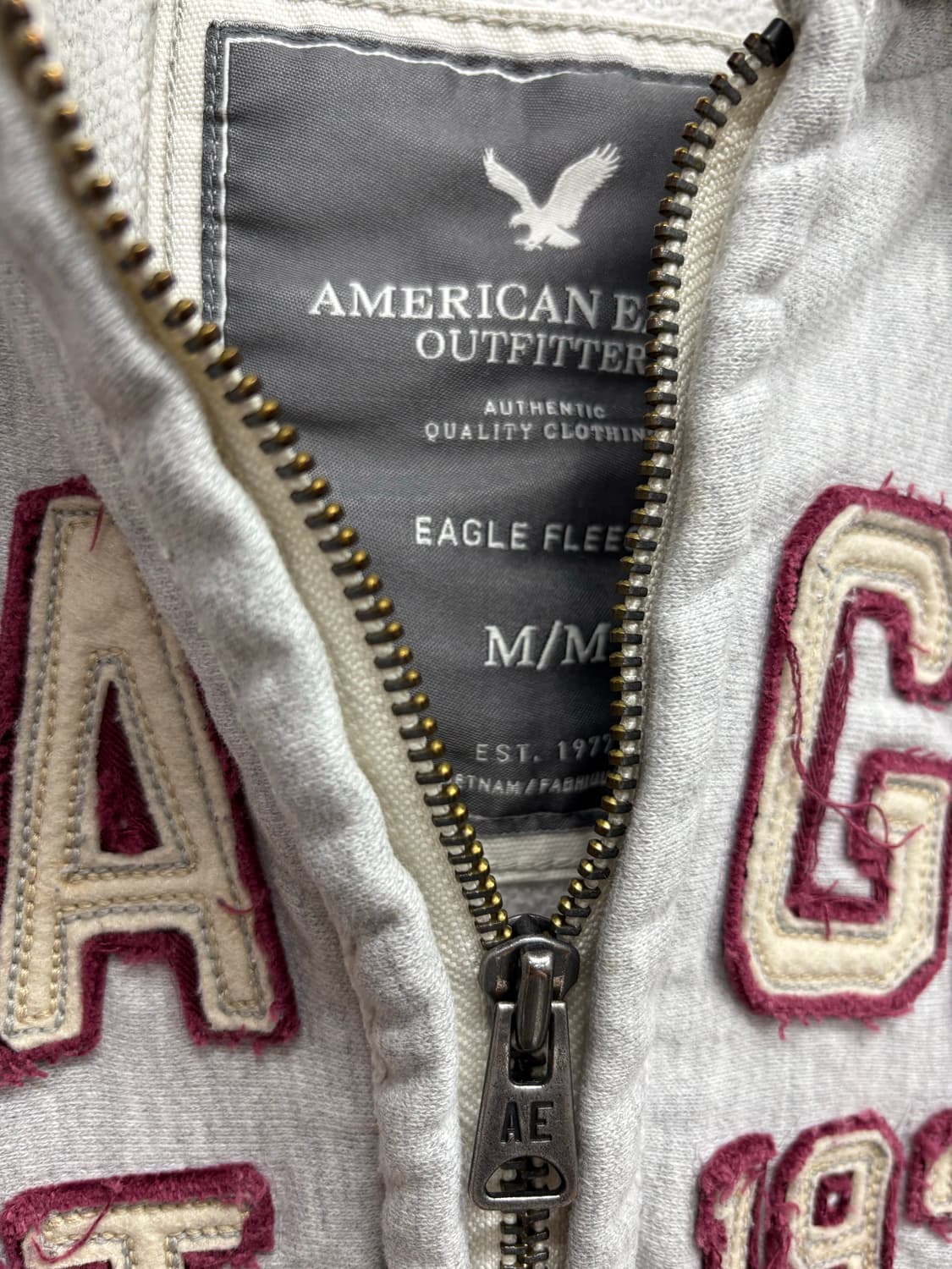 아메리칸 이글 반집업 후드티셔츠 상품이미지6