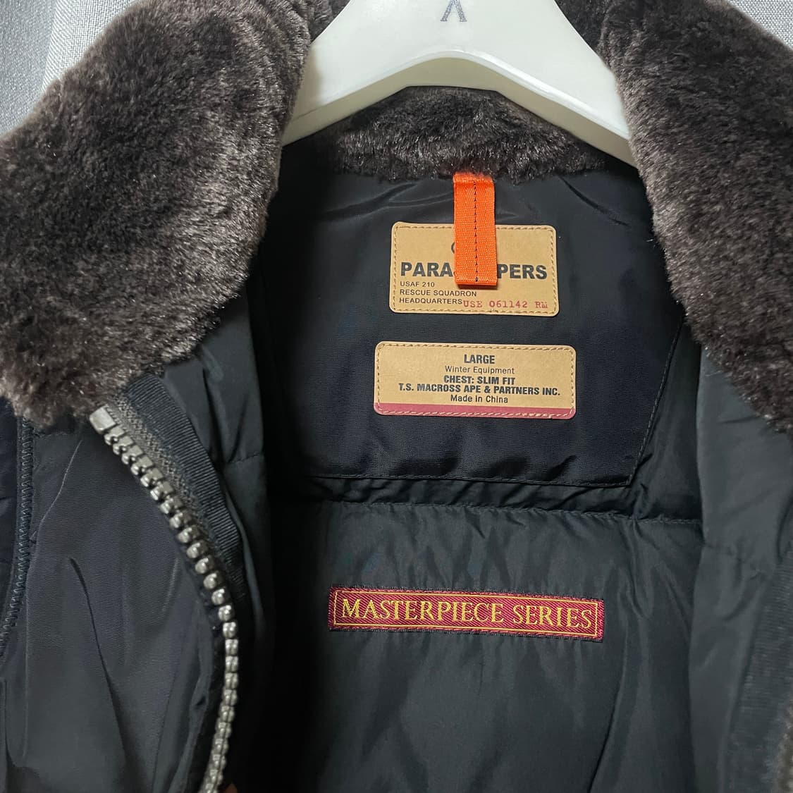 (당일 출고) 파라점퍼스 패딩조끼(블랙L) 상품이미지3