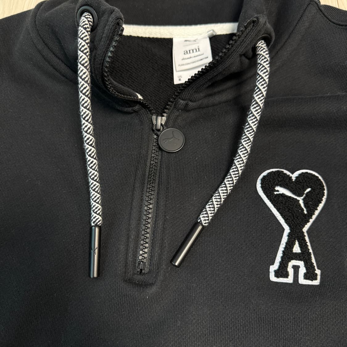 [XL] 아미 푸마 반집업 맨투맨 상품이미지3