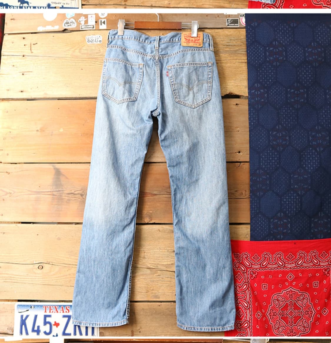 
LEVIS 리바이스 527 부츠컷 데님 30 세탁완료  상품이미지4