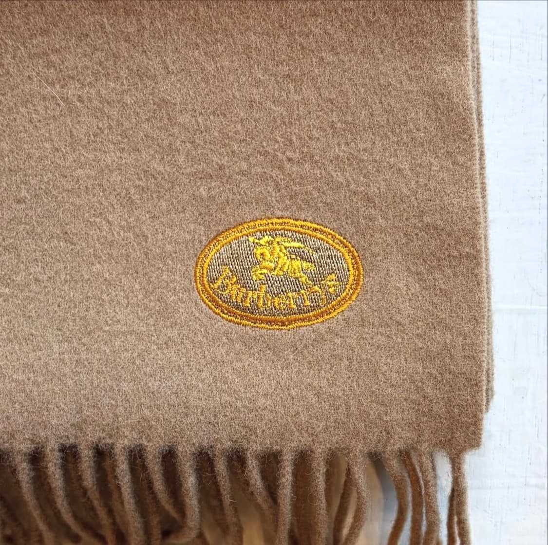 버버리 기마로고 울 머플러 상품이미지5