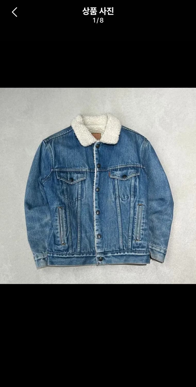 리바이스 오렌지탭 쉐르파 데님자켓 S09407 상품이미지2