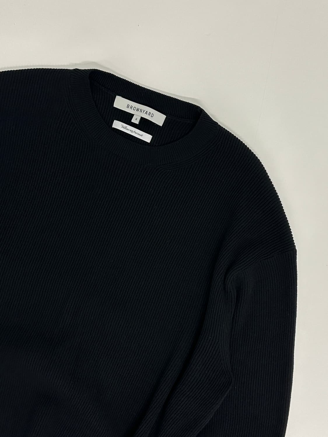 브라운야드 크루넥 니트 ss (4) 상품이미지2