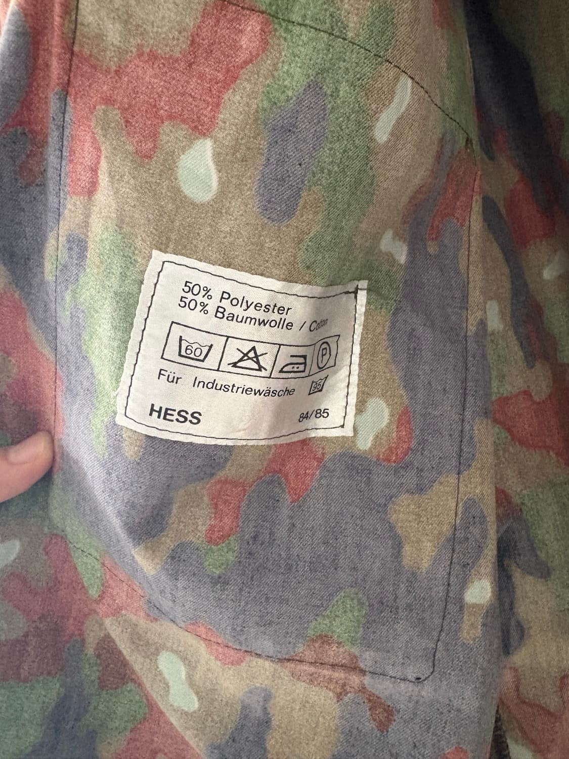 80's Swiss Army M83 Alpenflage Field jac 상품이미지7