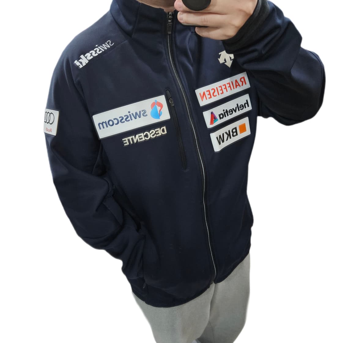 데상트 아우디 스위스 자켓 105 상품이미지2