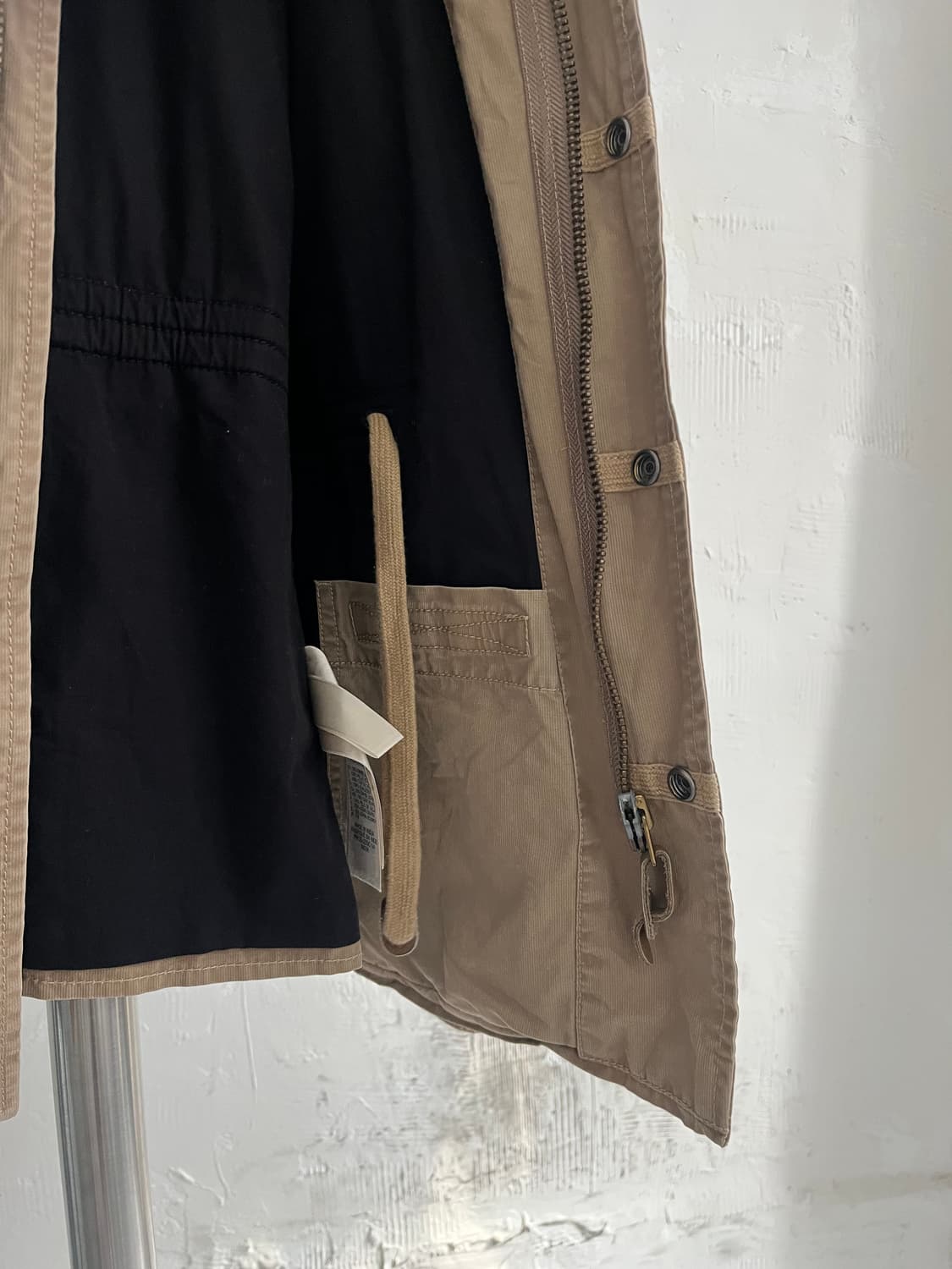 Diesel 디젤 베이지 브라운 인더스트리 골덴 자켓  상품이미지8