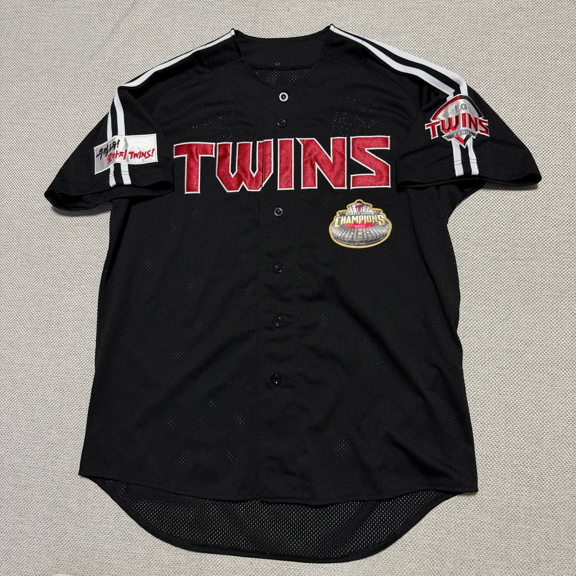 LG 트윈스 2023 한국 시리즈패치 김선양 유니폼 상품이미지1