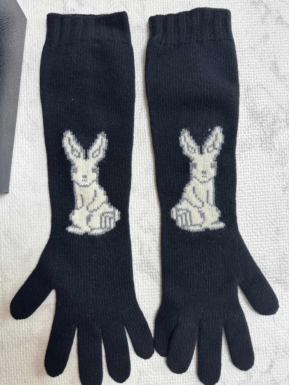 프라다 래빗 캐시미어 장갑 상품이미지1