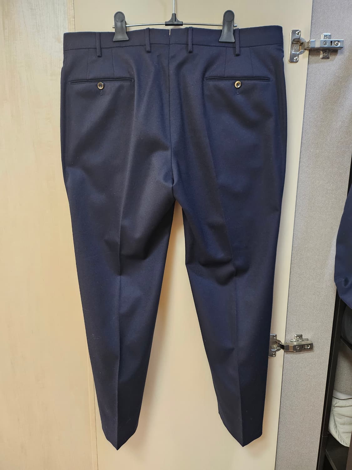 PT01 남성 슬림핏 스트레치 팬츠 네이비 54 상품이미지3