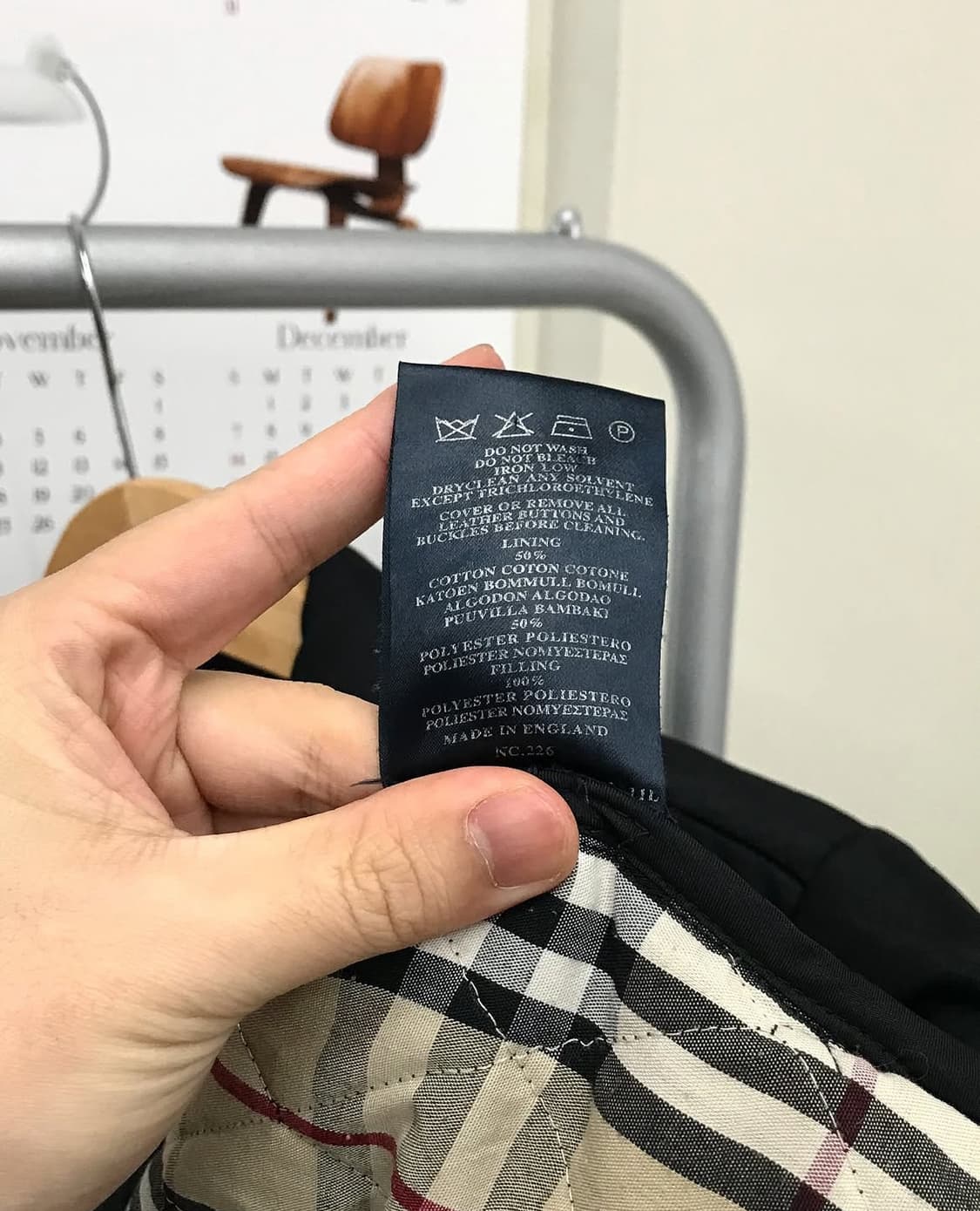 버버리 블랙 퀼팅 자켓 상품이미지7