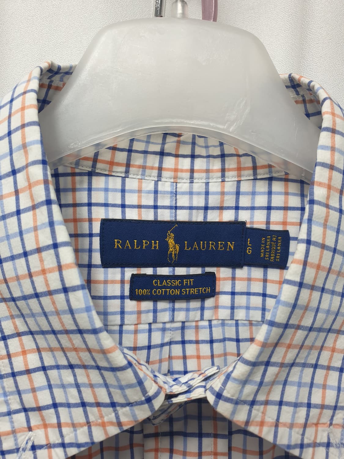 Polo 폴로 랄프로렌 체크 긴팔 셔츠 L 상품이미지3
