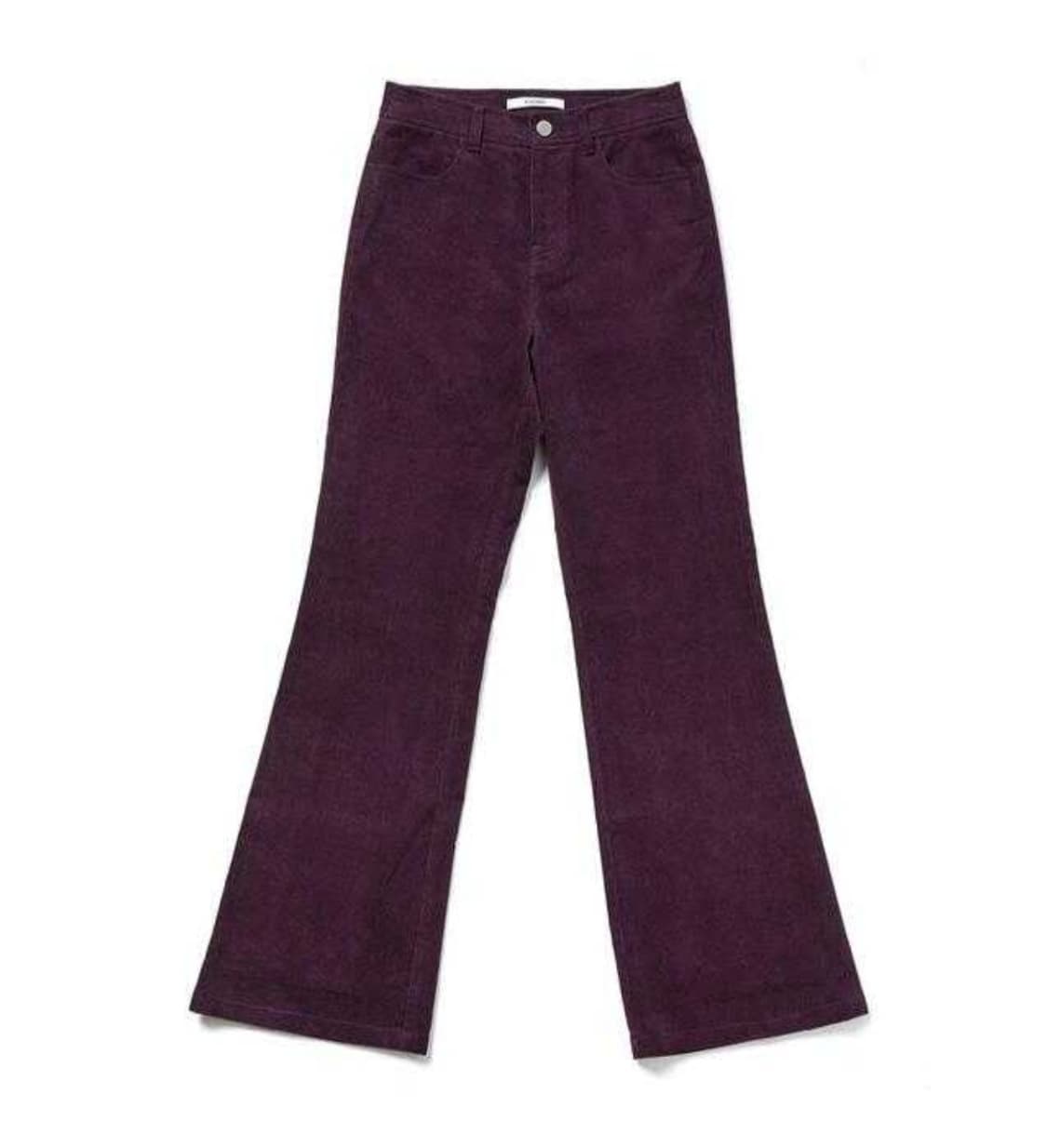 Qduroy Corduroy Bootcut Pants - Wine 상품이미지3