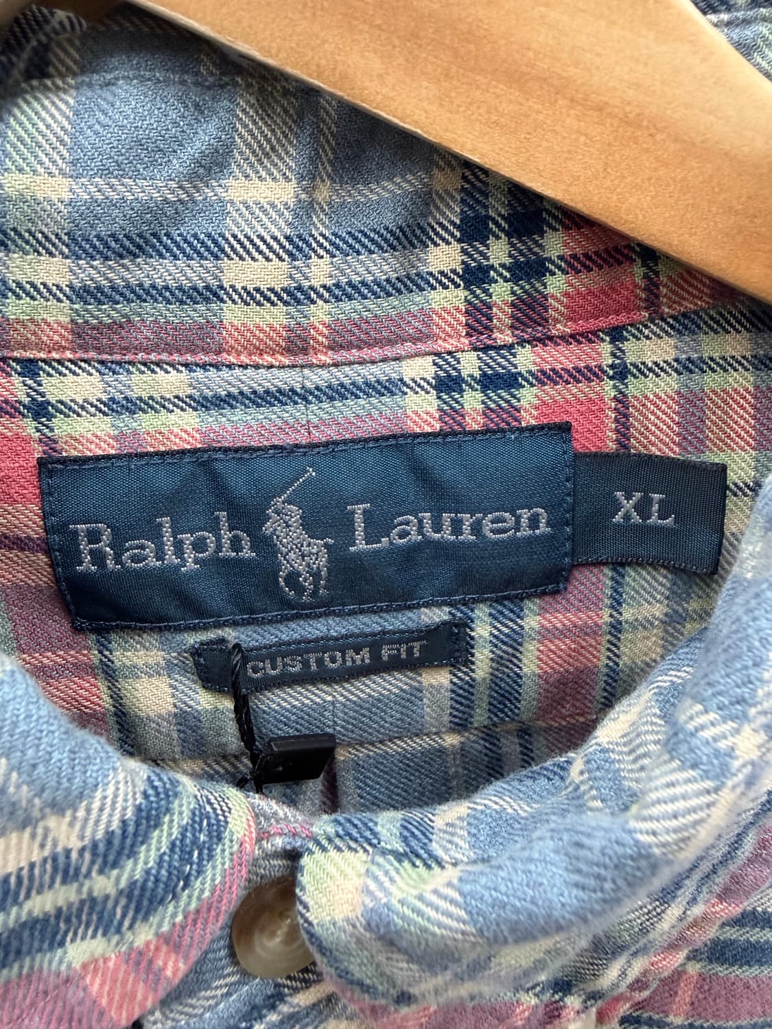 폴로 랄프로렌 플란넬 체크 셔츠 상품이미지7