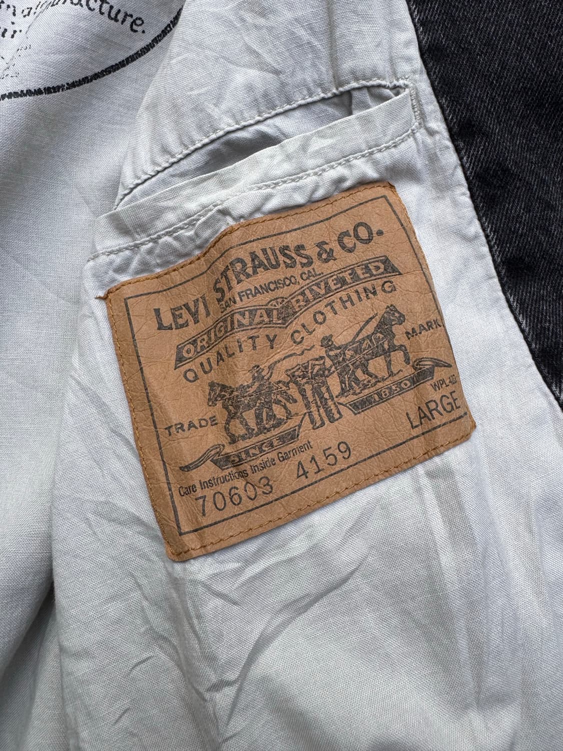 리바이스 데님 바시티자켓 상품이미지4