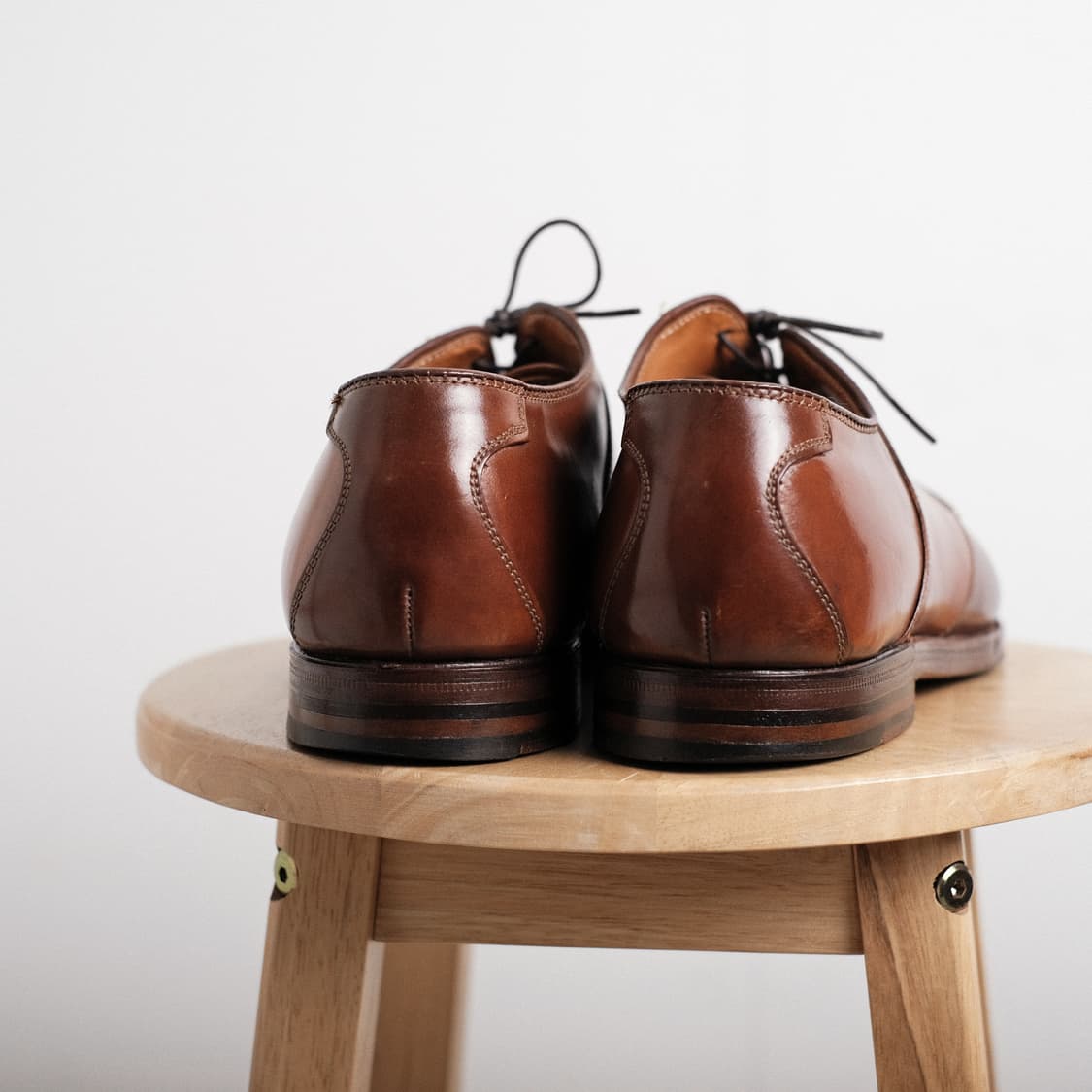 알든 99358 10D 위스키&마호가니 쉘 코도반 새들슈즈 상품이미지5