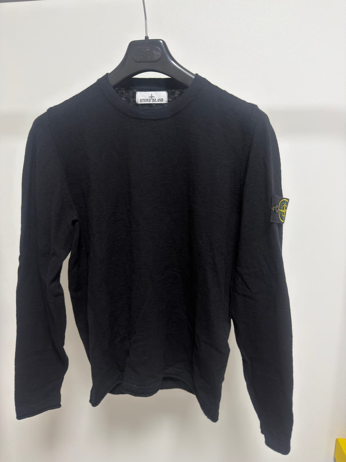 [ M ] 스톤아일랜드 울 니트 블랙 상품이미지1