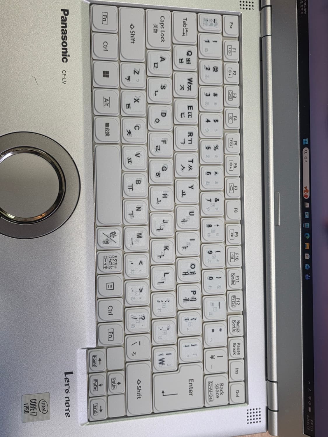 파나소닉 레츠노트 CF-LV9 인텔10세대 i7 /16g램 노트북 상품이미지4