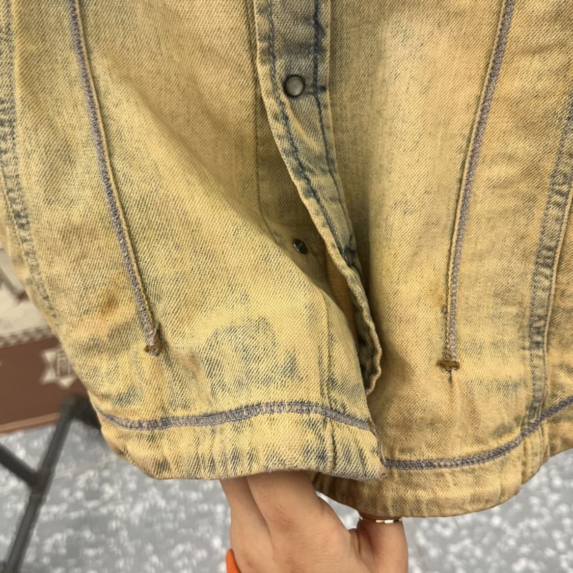 디젤 아메카지 컨트리 웨스턴 빈티지 셔츠 M C10177 상품이미지8