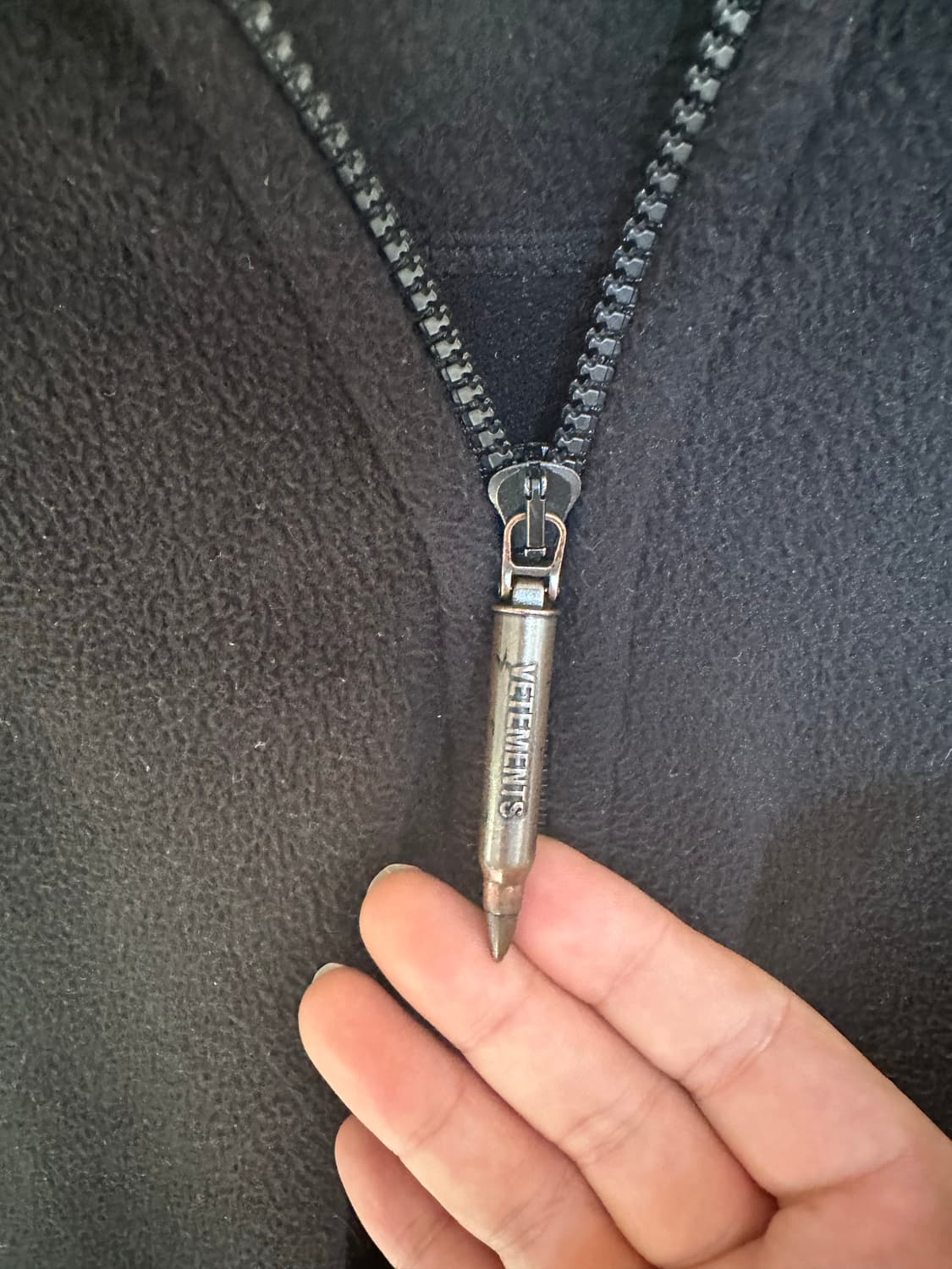 베트멍 Vetements 김프 마스크 후리스 집업 M 상품이미지6