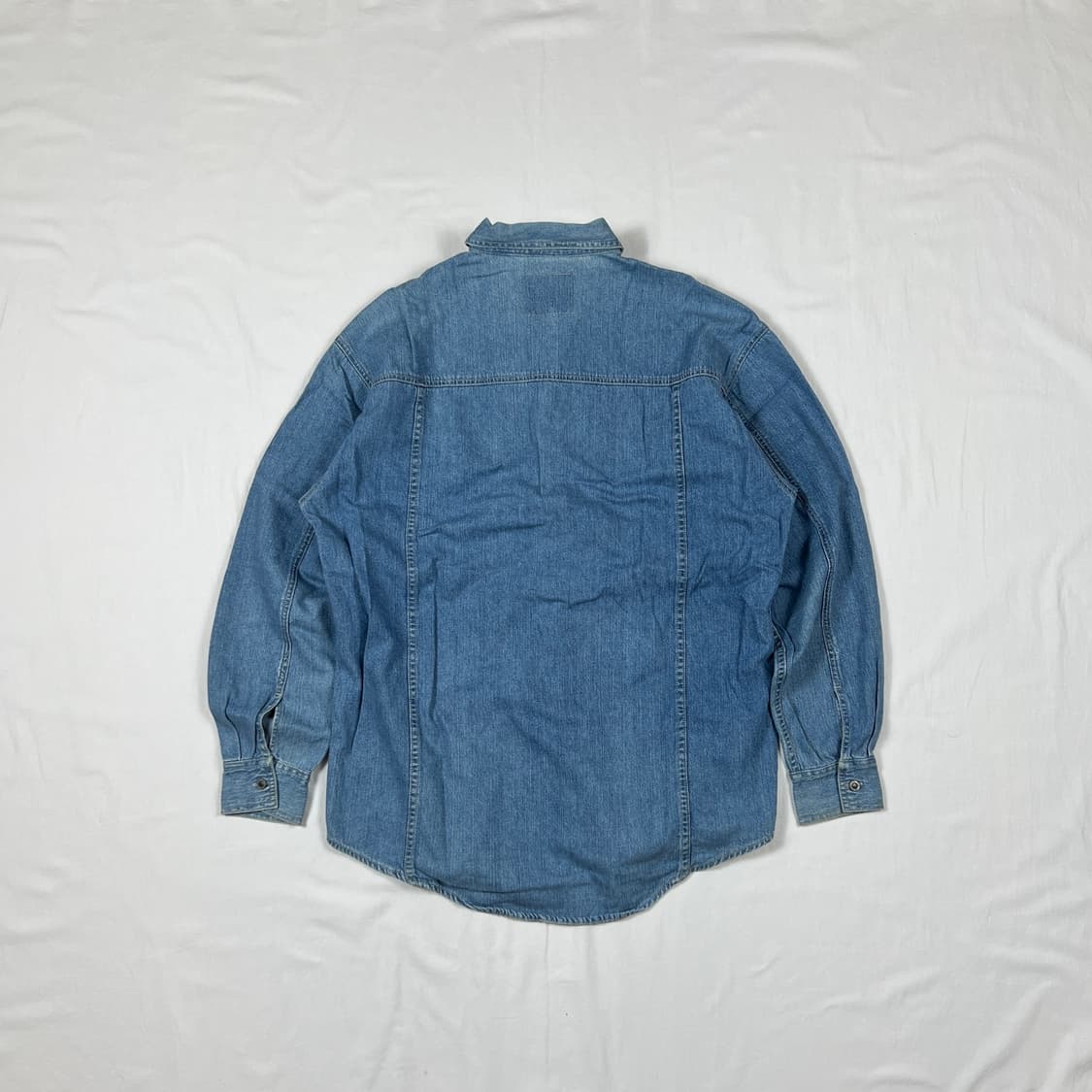 90‘s 리바이스 levis 실버탭 포켓 데님셔츠 남방 상품이미지6