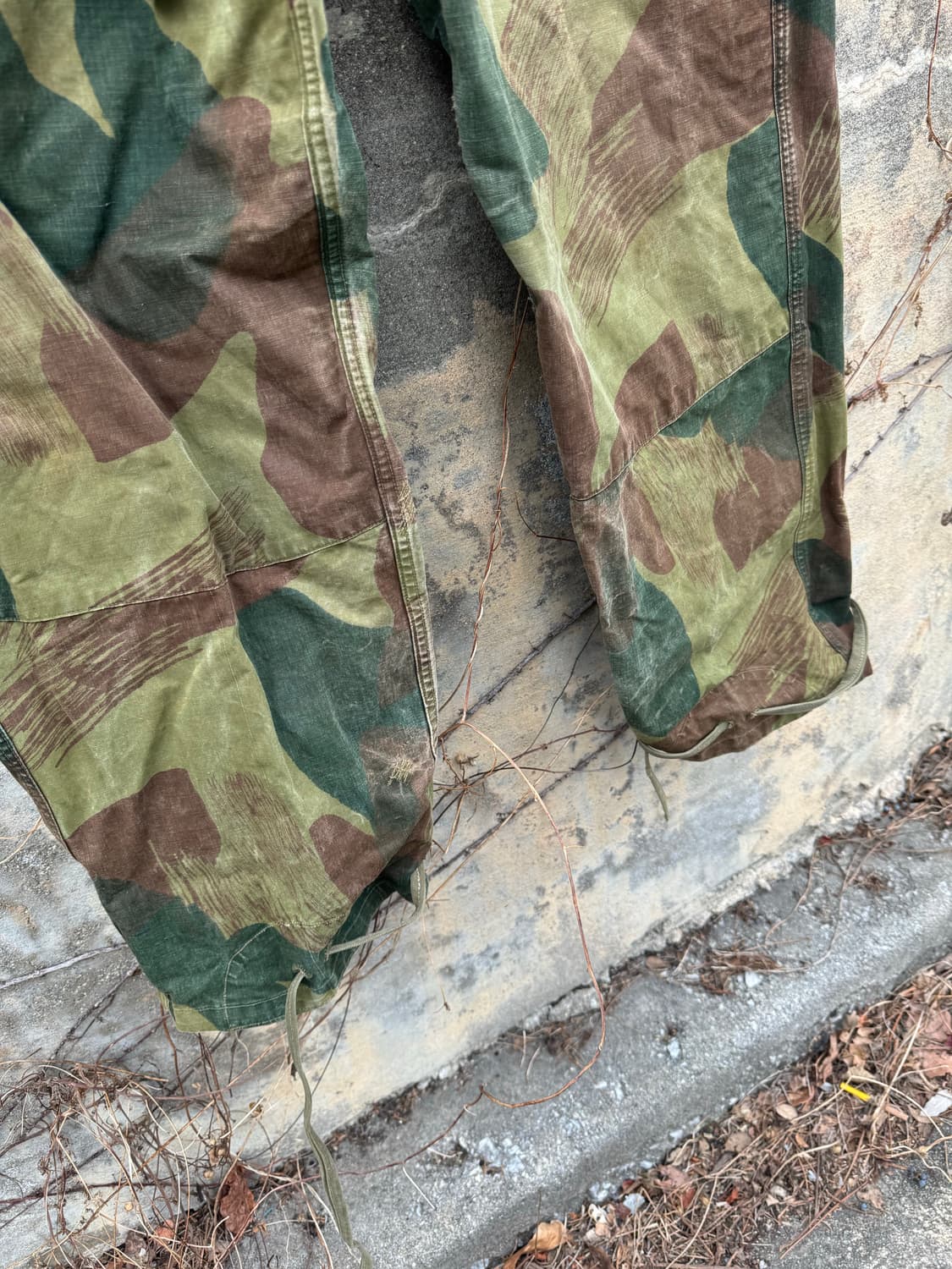 50s 벨기에군 브러쉬스트로크 카모 팬츠 상품이미지6