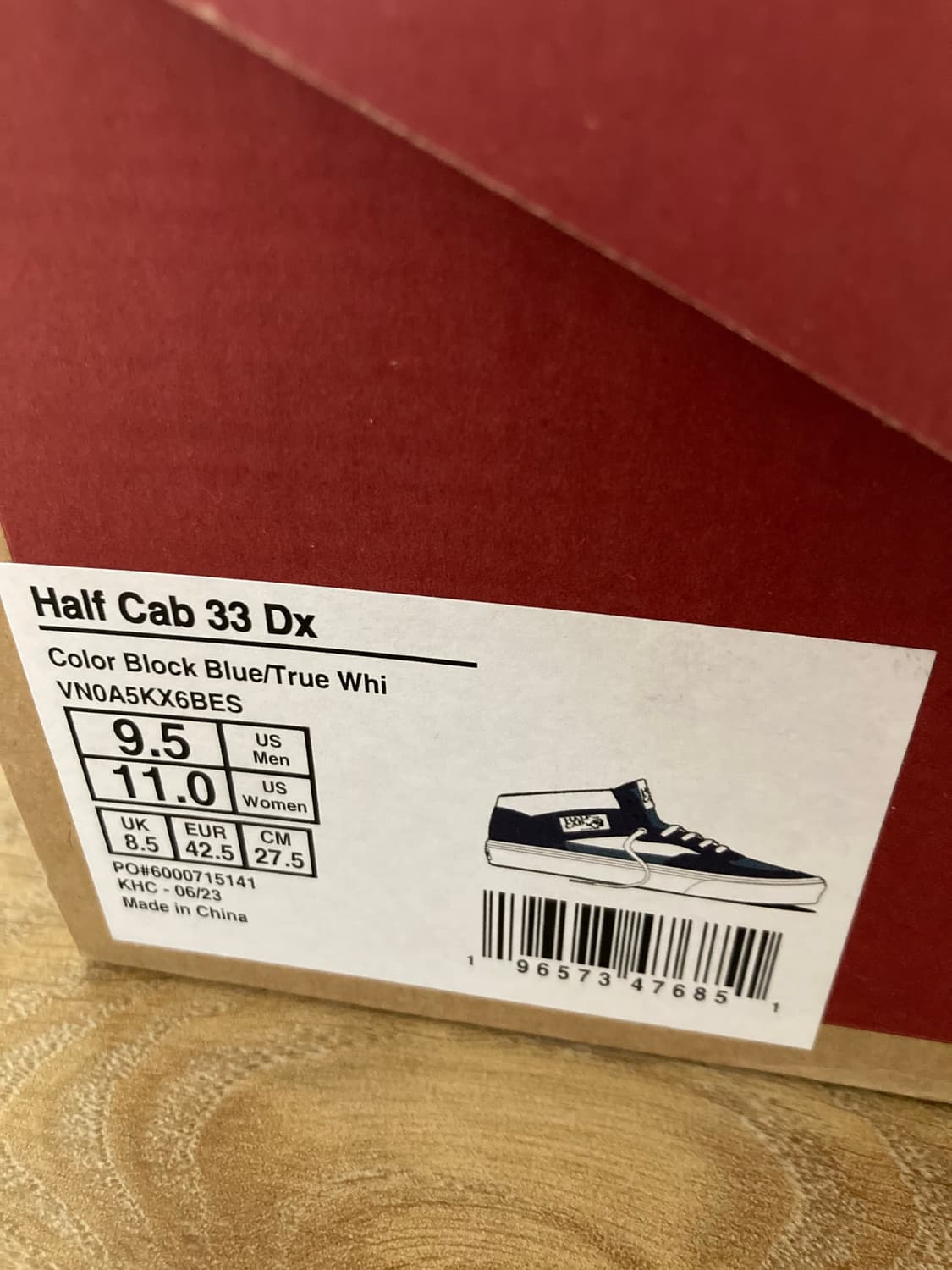 (새상품) 반스 하프캡 33DX 상품이미지5