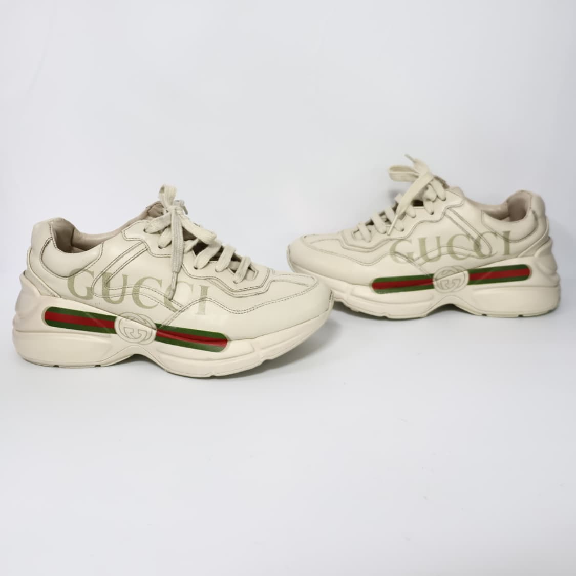 구찌 라이톤 띠로고 여성 스니커즈 35.5/225 상품이미지3