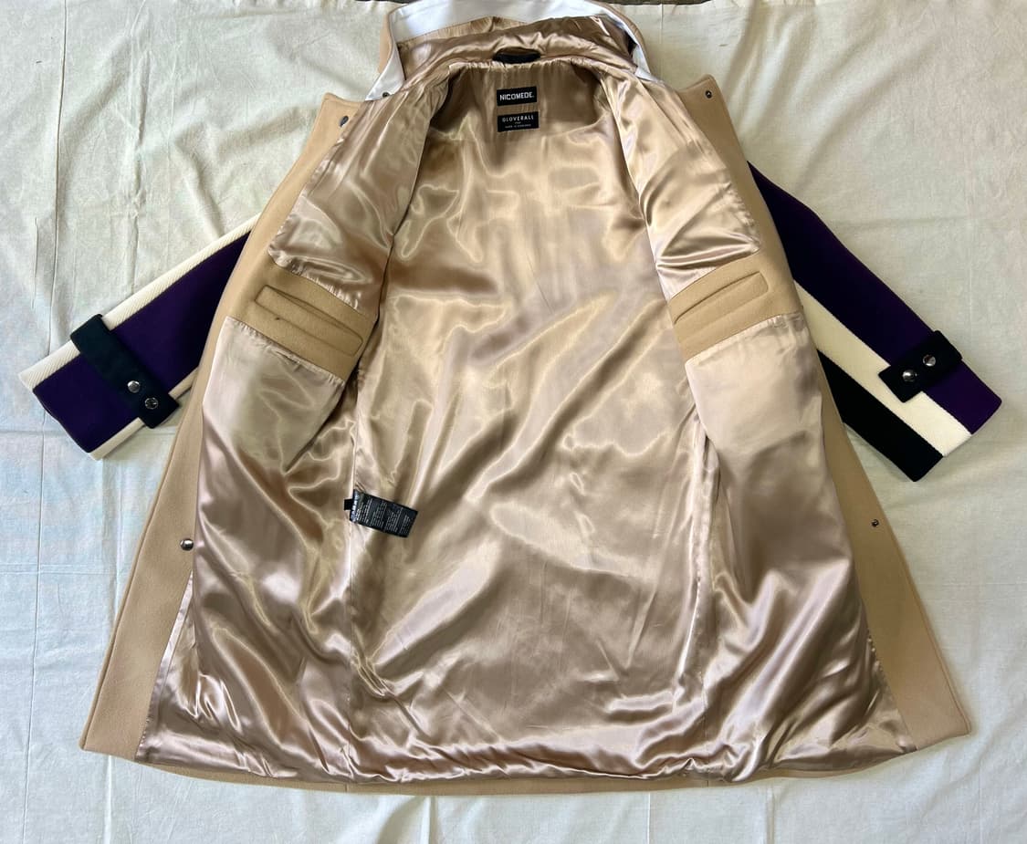 Gloverall × Nicomede 콜라보 더플 코트 상품이미지9