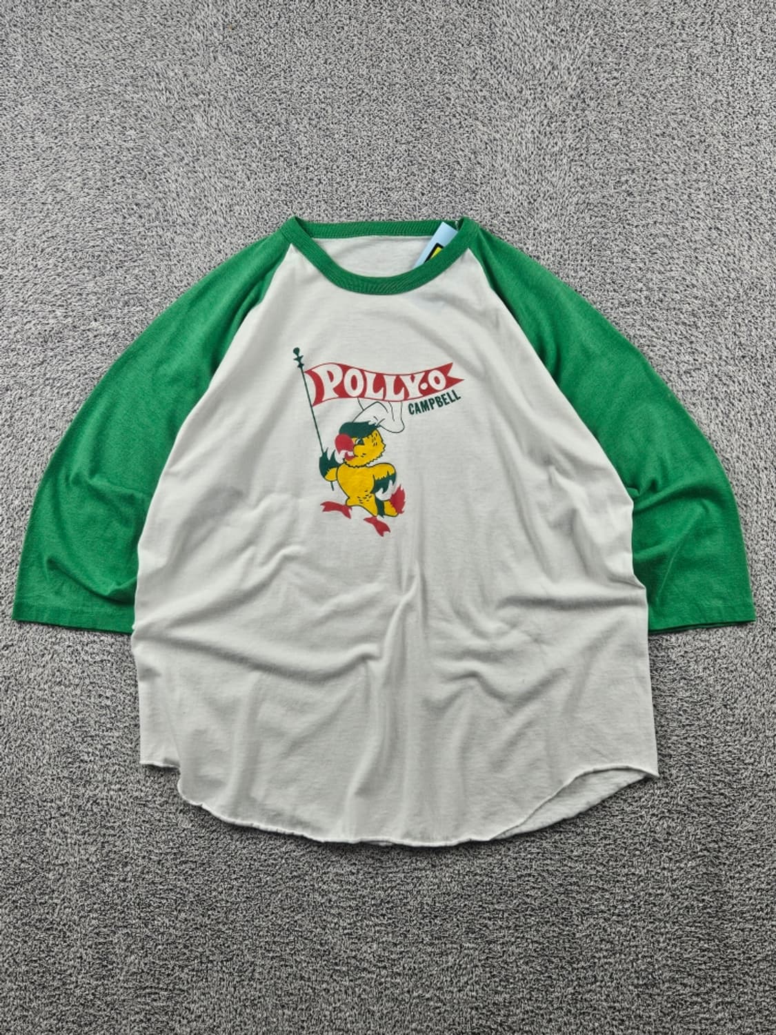 90's POLLY-O 캠벨 싱글스티치 롱슬리브 (L추정) / 11381 상품이미지1