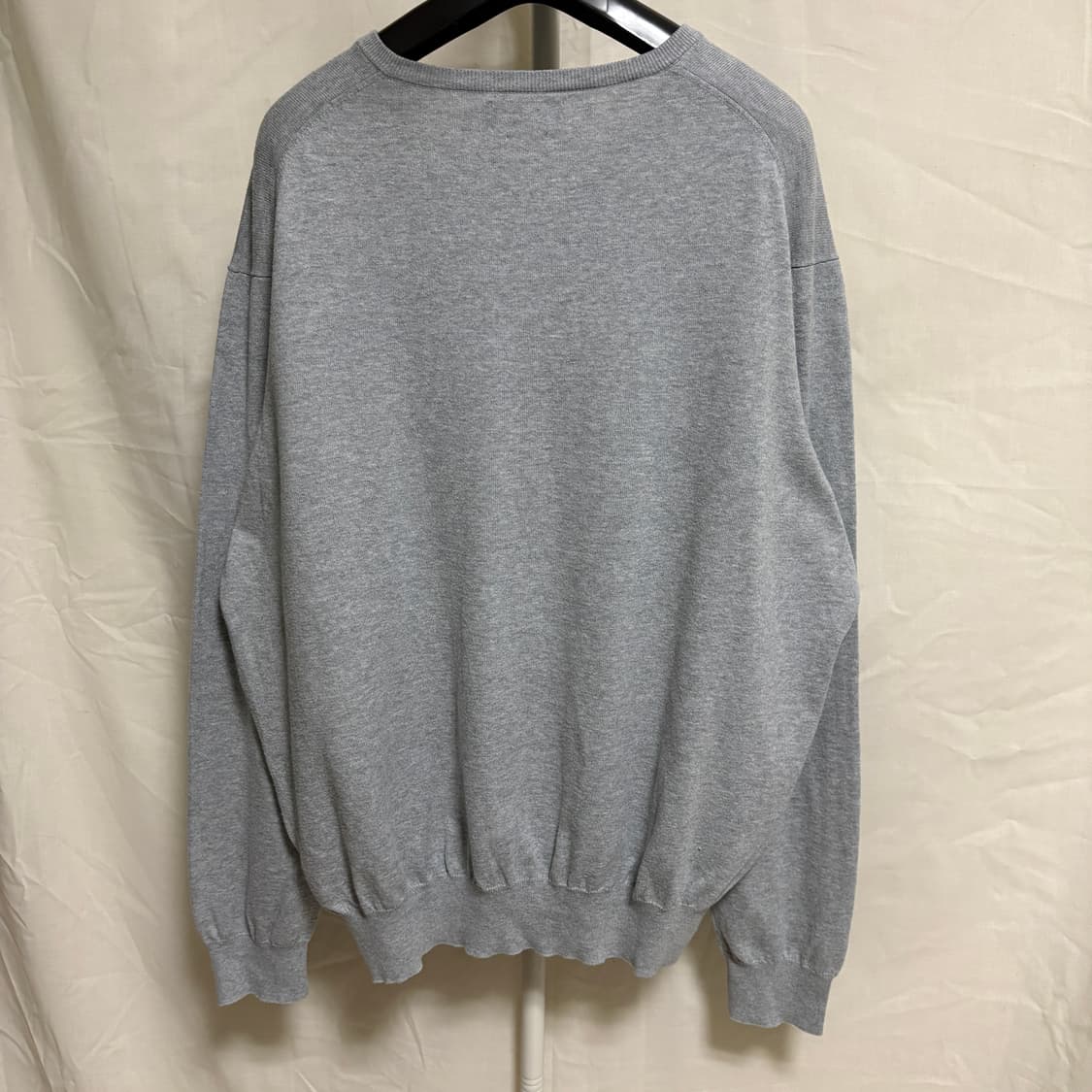 폴로 랄프로렌 피마코튼 V넥 니트 / 그래이, XL 상품이미지7