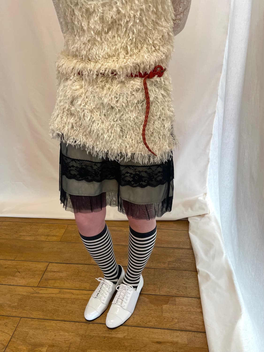 fringe vest 상품이미지5