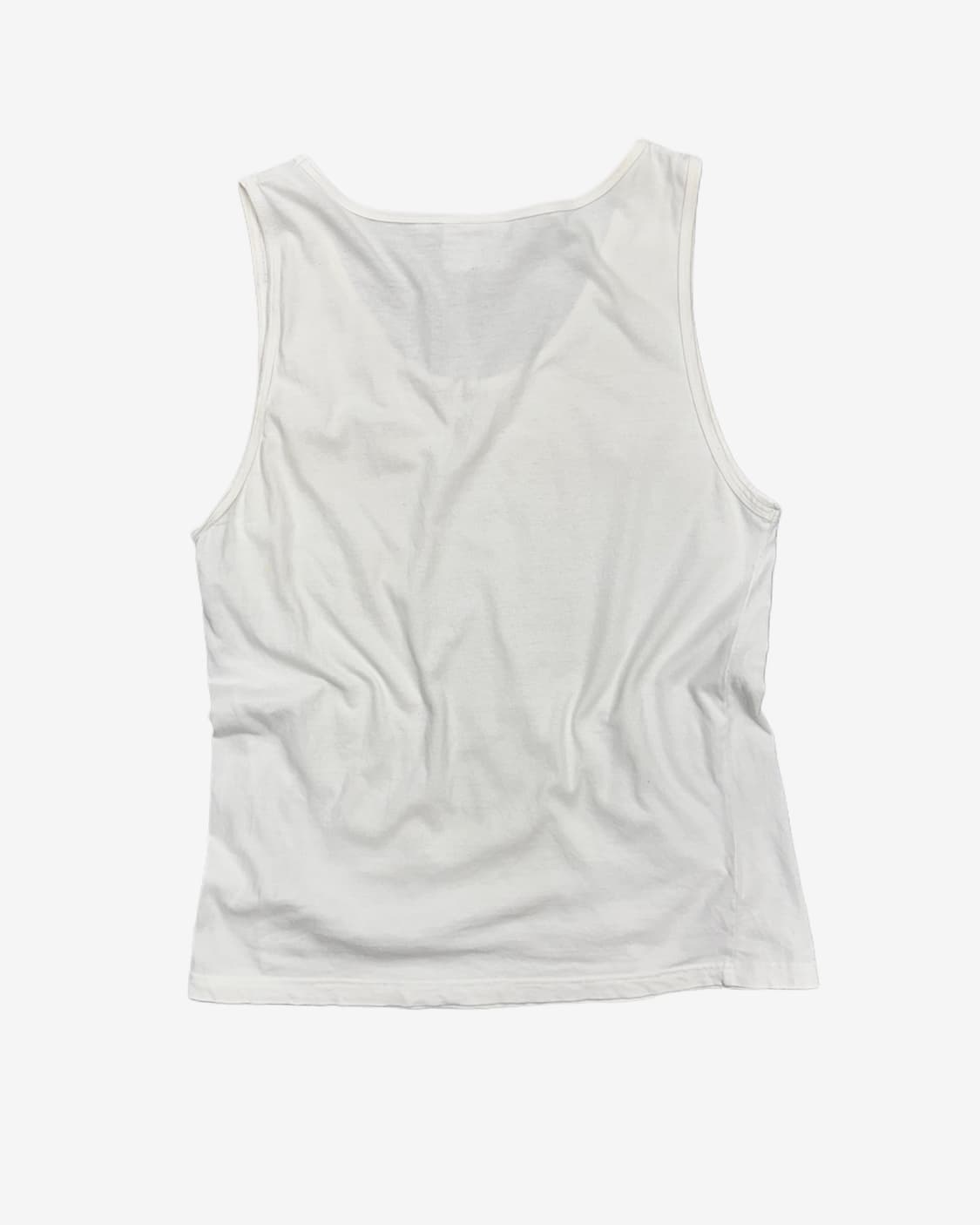 lettering printing white sleeveless 상품이미지4