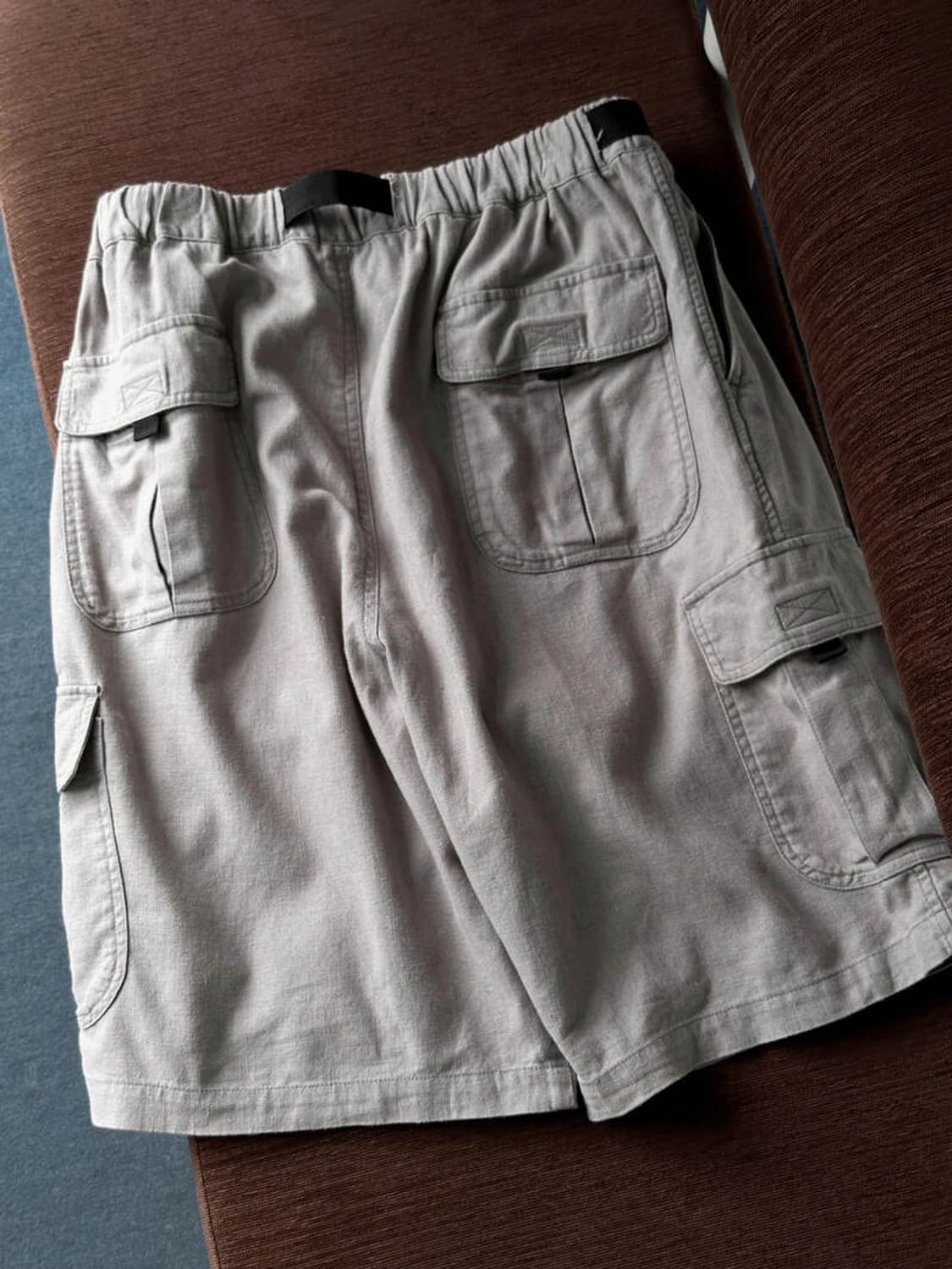 Cotton linen Utility cargo shorts 상품이미지5