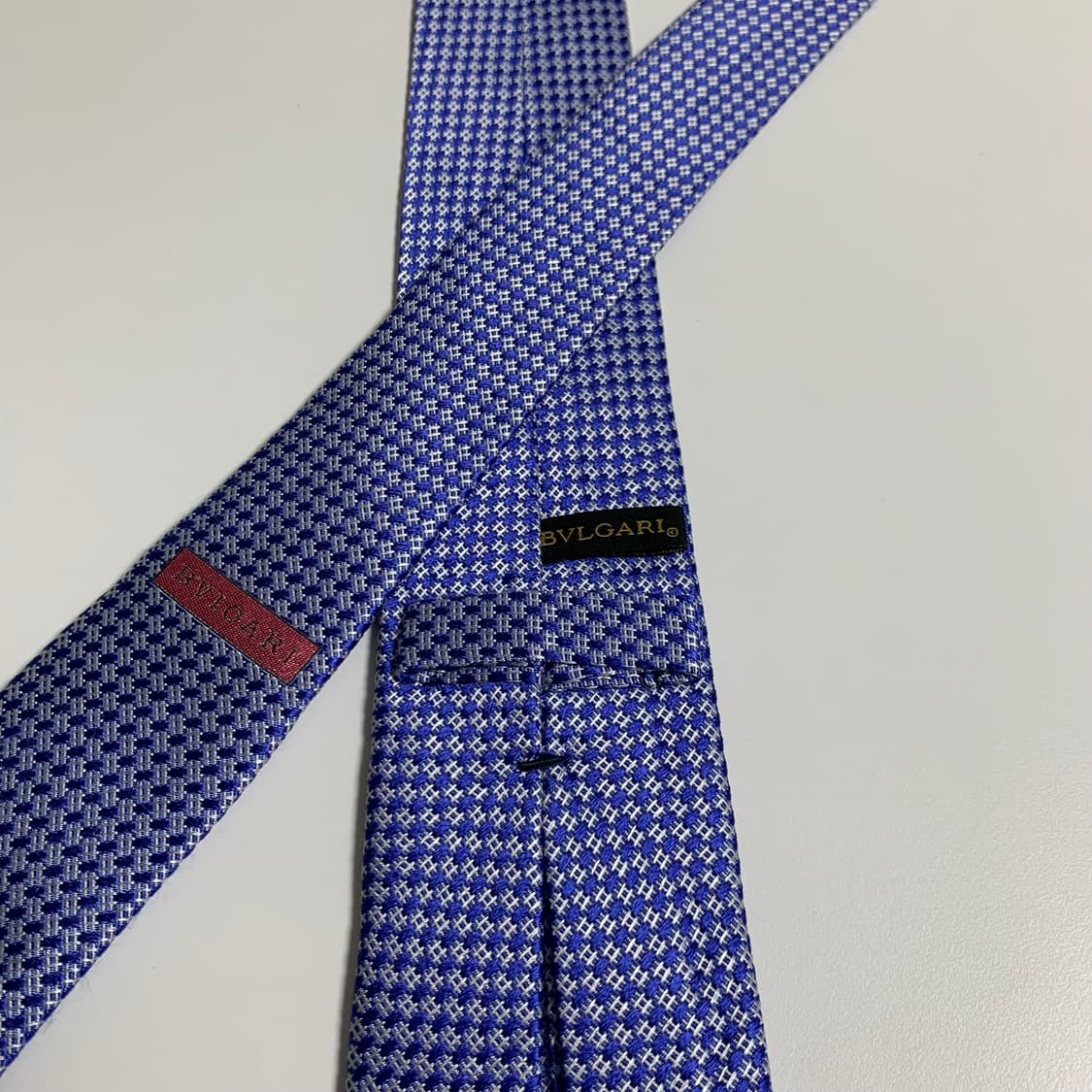 불가리(BVLGARI) 자카드 명품넥타이 100실크 최상급 8cm 상품이미지5