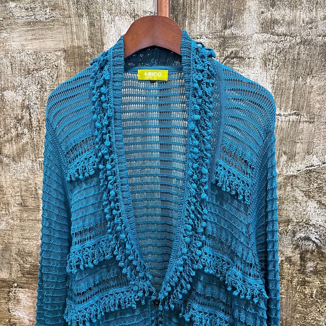 히로코 비스 히로코 코시노 니트 롱 가디건 hiroko koshino  상품이미지2