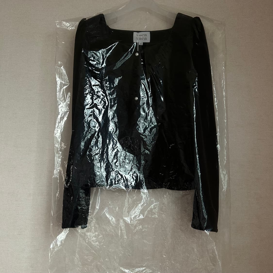 택O) [s] 보카바카 앨리스 하트 넥 롱 슬리브 블라우스 벨벳 상품이미지5