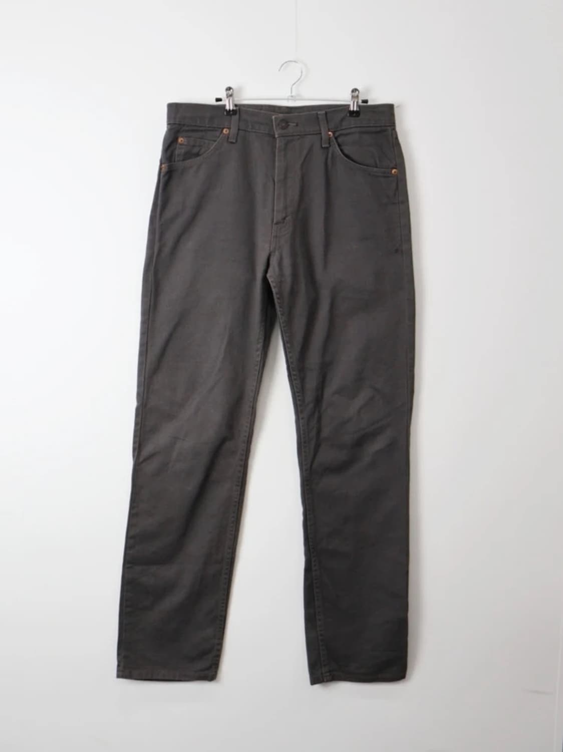 00's Levi's 607 Orange Tab Charcoal Pant 상품이미지4