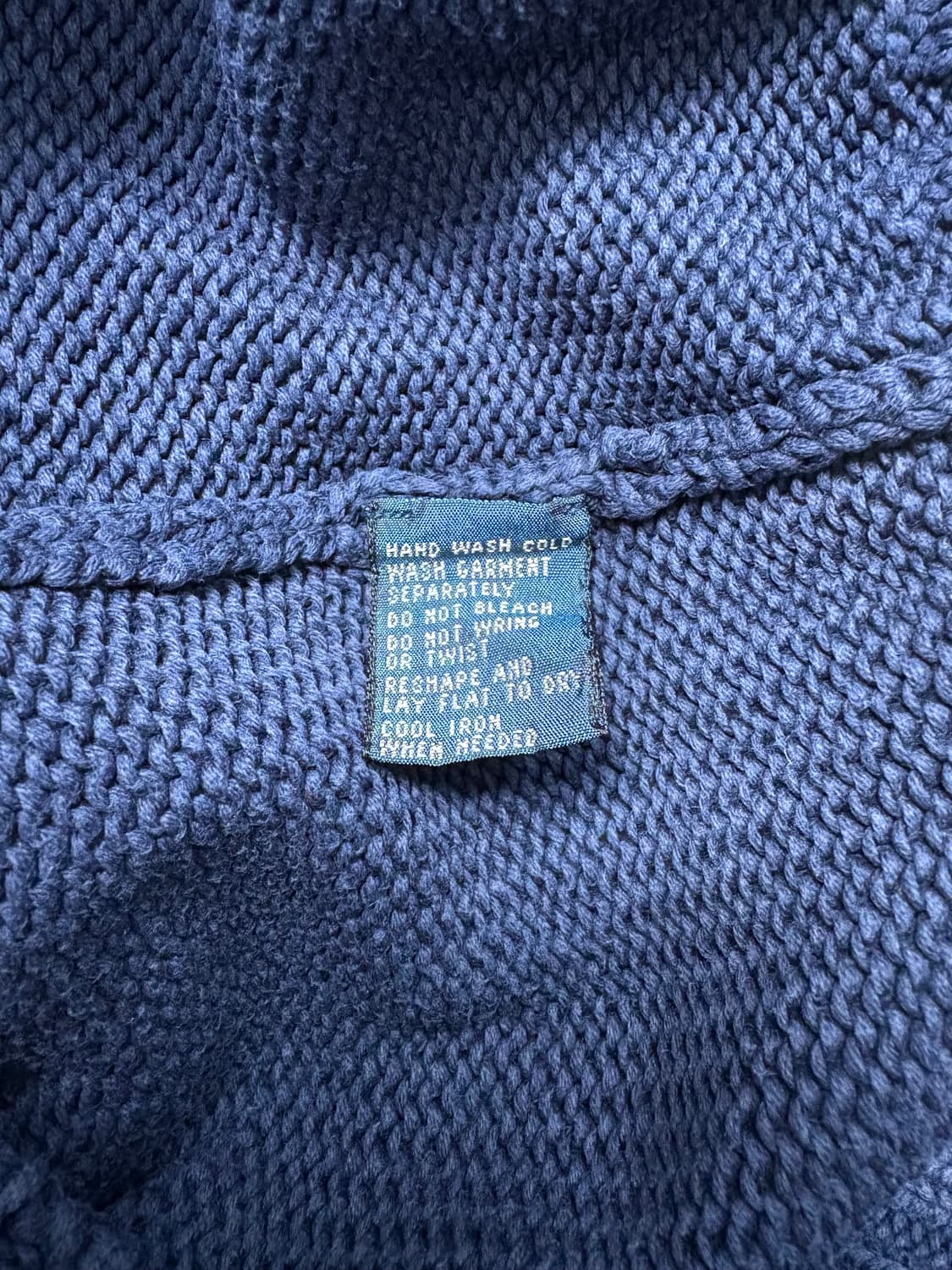 폴로 랄프로렌 터틀넥 니트 네이비 상품이미지8