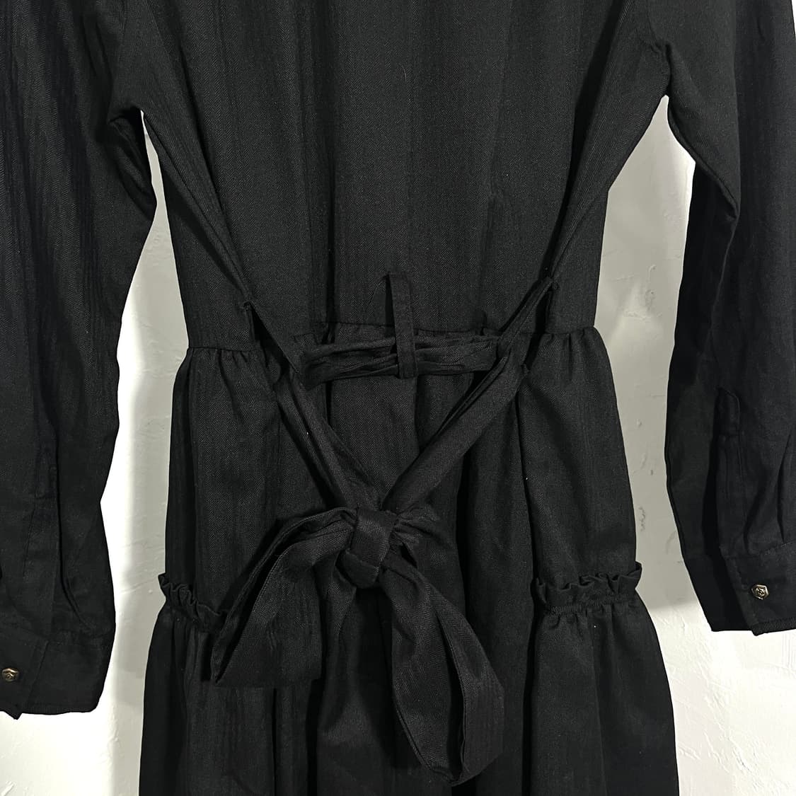 엑시즈팜 레이스디테일 티어드 원피스 상품이미지5