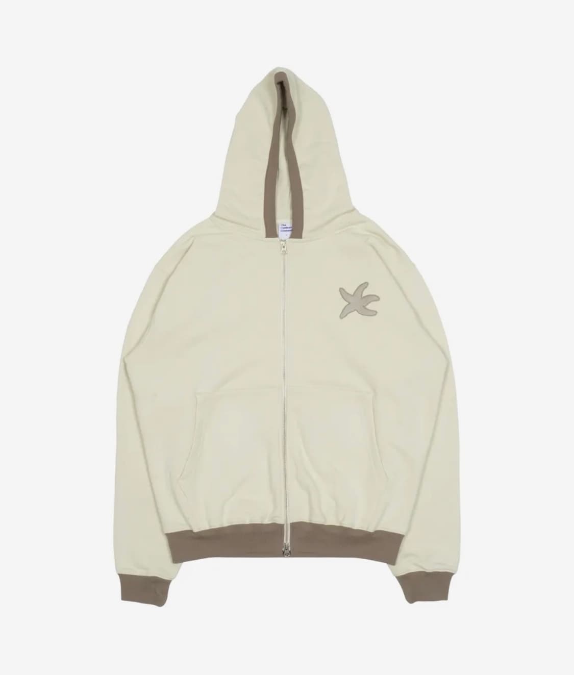 더콜디스트모먼트 TCM line hooded zip-up (brown)  상품이미지2
