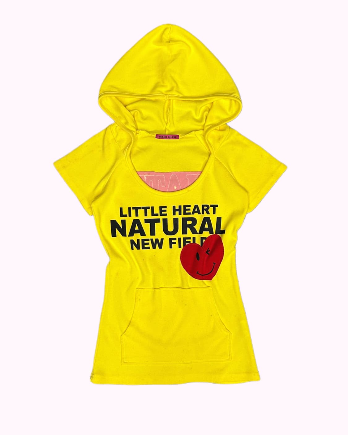 SHAKE SHAKE kitsch yellow hood t 상품이미지2