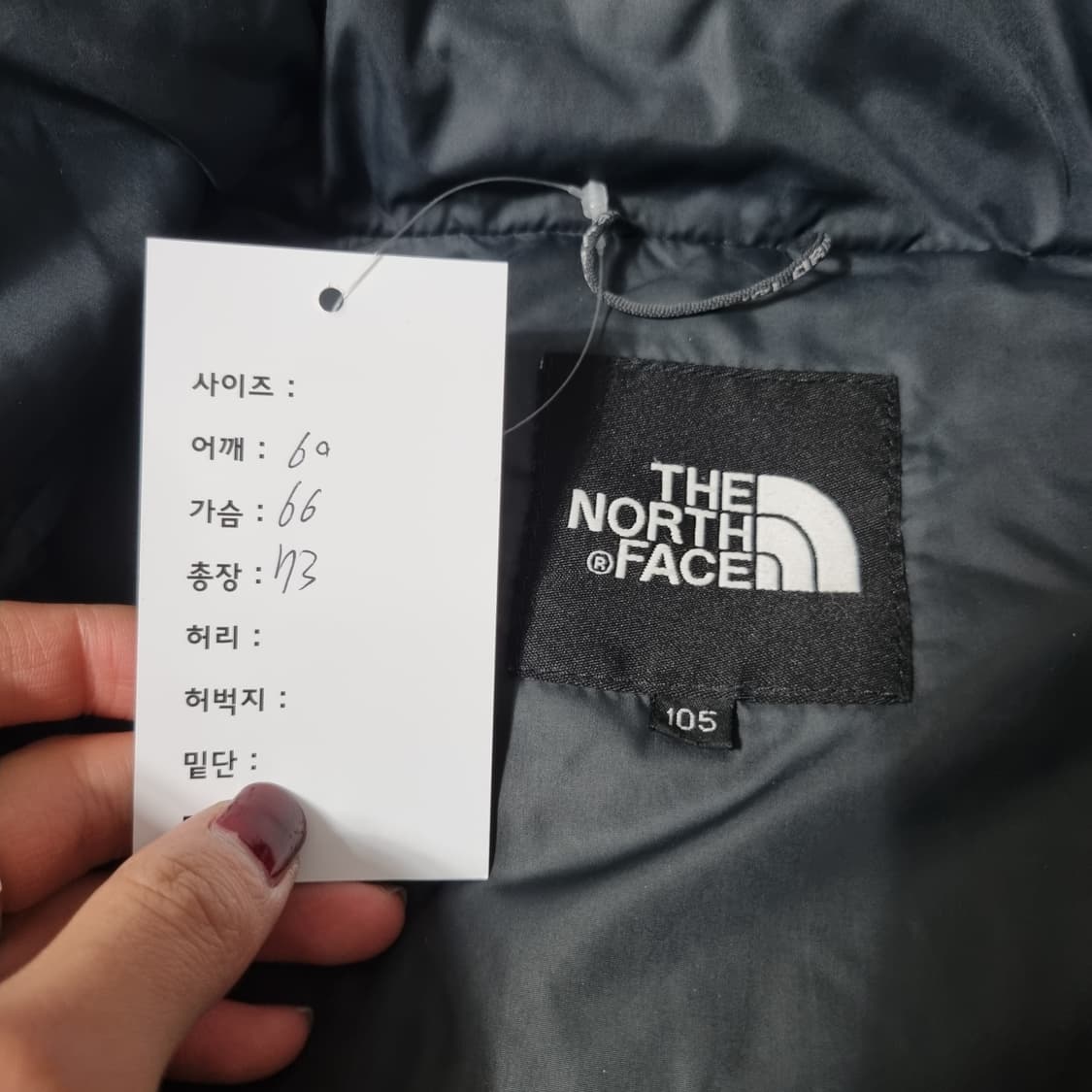 노스페이스 눕시700 패딩  상품이미지4