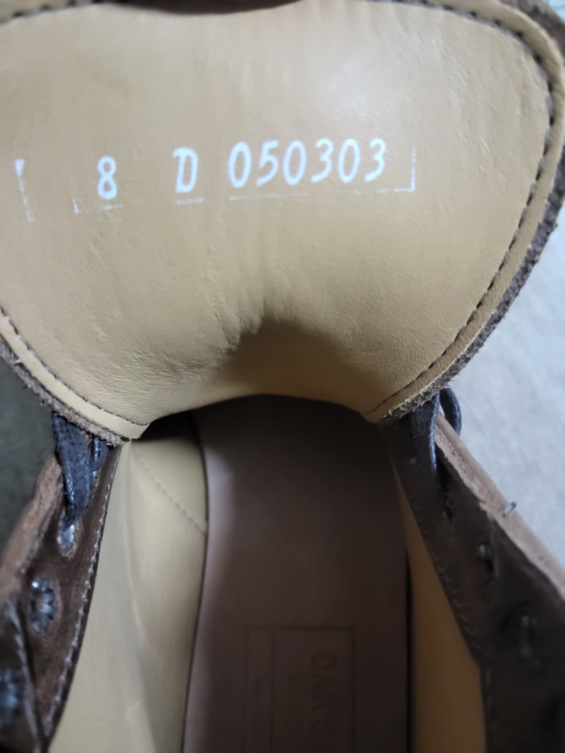 오크스트릿 부츠 신품260 캡토 트렌치 부츠 상품이미지2