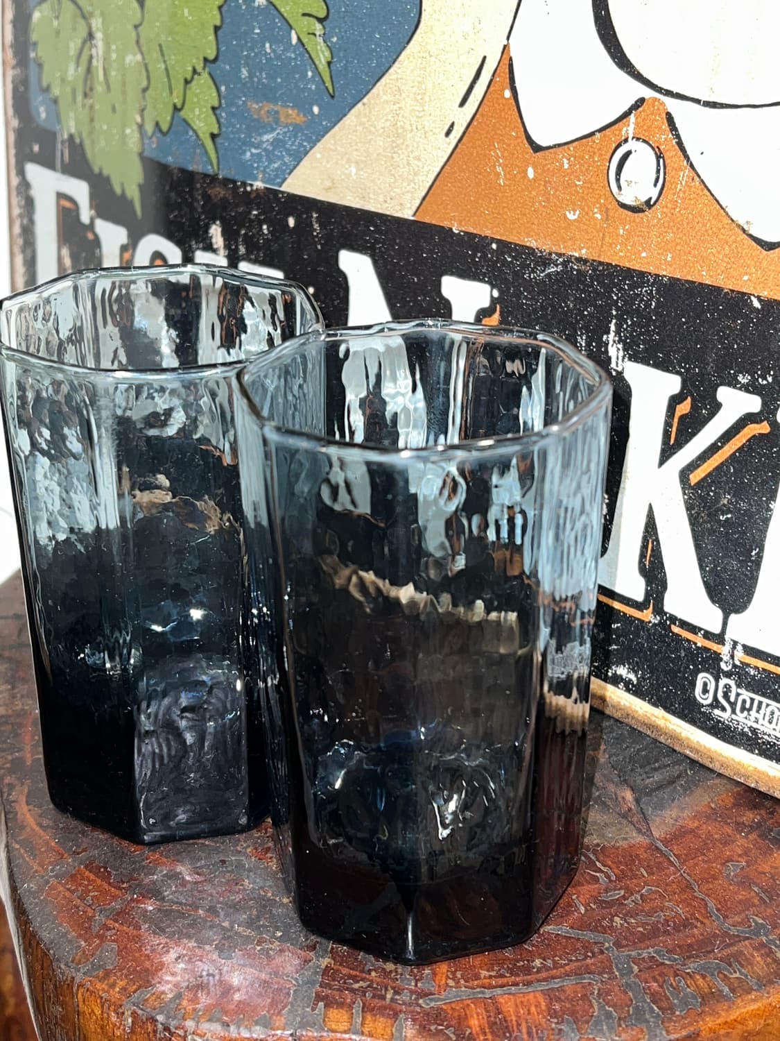 70s Libbey OG Smoke Optic Tumbler 상품이미지2